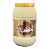 Silky Cool White Kaolin Clay Mask with Argan Oil 4000 Ml – Purifying, Moisturizing Face & Body Detox Treatment