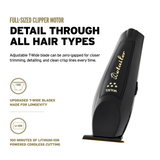 WAHL Barber Cordless Combo (Magic Clip & Detailer ) Black