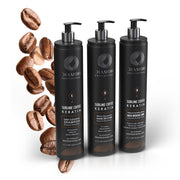 Diamoh Sublime Coffee Keratin 100ml , Brazilian Protein Hair Treatment for Thick, Frizzy, or Damaged Hair with Coffee Extract, Coconut Oil, Keratin, and Vitamin E – Salt-Free, Allergen-Free, High Shine Repair