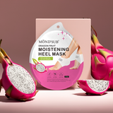 Mond’Sub Heel Mask Collection (1 Pair) – Avocado, Dragon Fruit & Lemon , Cracked Heel Repair, Moisturizing & Nourishing Foot Mask