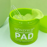 Mondsub Hydrating, Exfoliating & Soothing Skincare Pads Set – Hyaluronic Acid, Salicylic Acid & Ceramide (120ml Each)