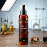 Hair defrizzer serum ingredients smoothing silicone formula for frizz control and shine close up