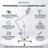 Jully France M-2021 magnifying lamp specifications and key features