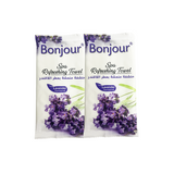 Bonjour Refreshing Towel - (25 Pcs) Pack | Scented, Portable, and Skin-Friendly Refreshment  Disposable Wet Wipes / Towels