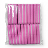 LC Nail Buffer Oblong Small Pink WT-005 professional nail buffing block pack of 20
