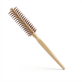 LC small peach wood hair brush for daily detangling and grooming