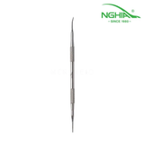 Nghia Pusher P-15 – Professional Stainless Steel Cuticle Pusher 161mm, Durable Rust-Resistant Nail Care Tool for Manicure & Pedicure