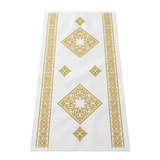 Close-up texture detail of LC TK non-woven disposable prayer rug