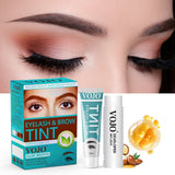Professional lash tint and eyebrow tint kit for beauty salons and home use to enhance natural lash and brow color