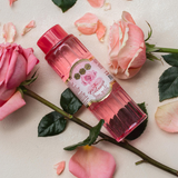 Premium skincare routine featuring Pereja Rose Water for healthy-looking refreshed skin
