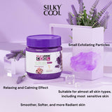 Silky Cool Foot & Body Scrub Gel – Lavender 500ml , Exfoliating Foot Care for Soft, Smooth Skin