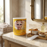 Professional honey hair removal wax used for smooth soft skin results