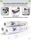 Roial Bed Roll W 60 CM - White