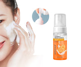Mond’Sub Vegan Face Cleansing Mousse 120ml – Hydrating, Brightening, Oil-Control & Gentle Foaming Facial Cleanser (Strawberry, Blueberry, Green Tea, Vitamin C)