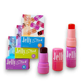 Mondsub Cheek & Lip tint Jelly Stick 5 g – Hydrating, Long-Lasting, Buildable Lip and Cheek Tint in Hibiscus Red, Rose Pink & Amethyst