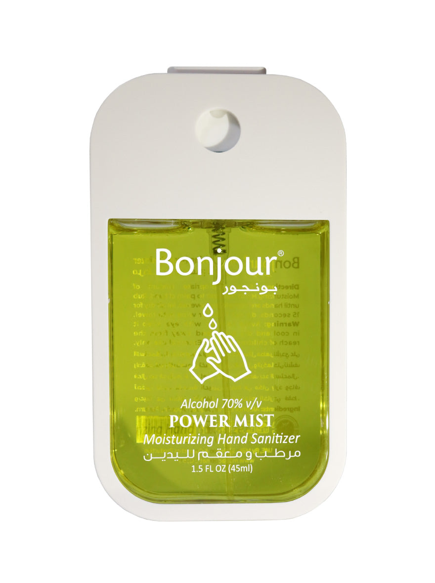 Bonjour Moist Hand Sanitizer 45 ML - Yellow