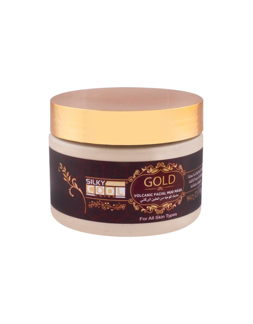 Silky Cool Volcanic Facial Mud Mask 350 Ml Gold