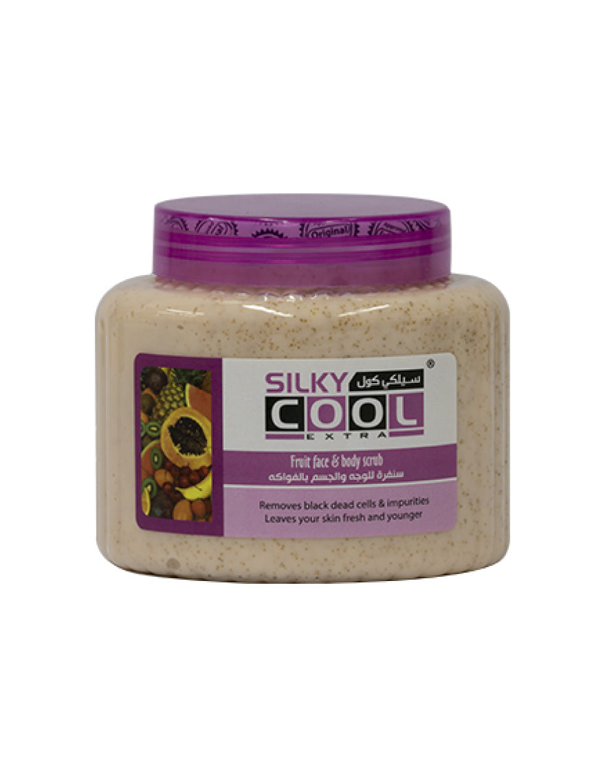 Silky Cool Face And Body Scrub 500 M Fruits Milia Cosmetics 