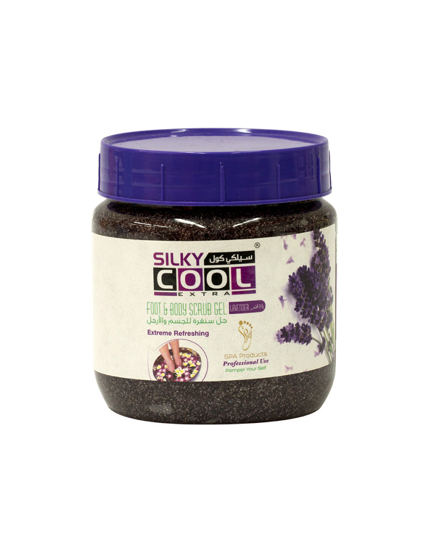 Silky Cool Foot & Body Scrub Gel 500 Ml - Lavender