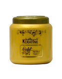Keratine Hair Mask Gold 1000 ml - for Intensive Care and Restoration of Hair