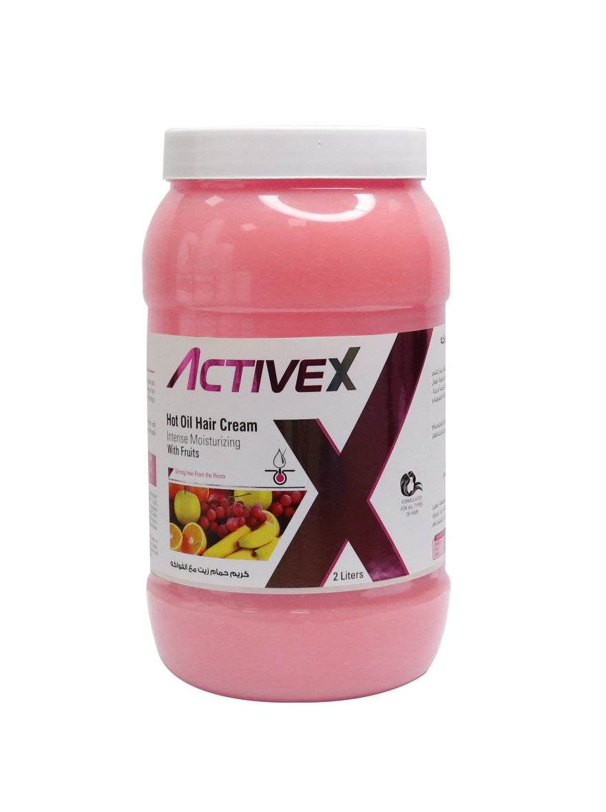 ActiveX Hot Oil Hair Cream 2 Litre - Fruits | Nourishing and Revitalizing