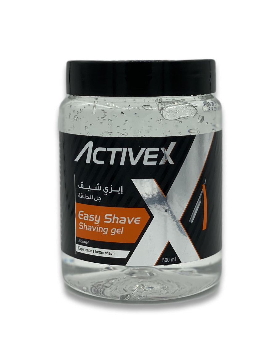 Shop ActiveX Shaving Gel 500 Ml Jar Normal Online | Smooth & Comfortable Shave