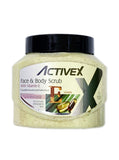 ActiveX Face & Body Scrub 500ml - Vitamin E | Moisturizing and Nourishing Skincare