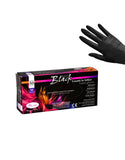 Roial Latex Gloves Black Powder Free - Medium