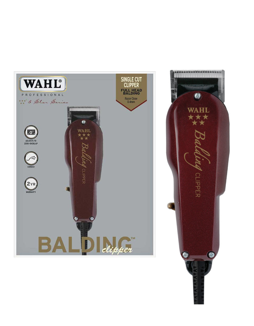 WAHL 5* Balding Hair Clipper Blk/Red 8110-627 (Ex)
