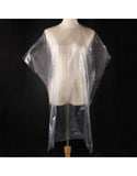 LC Disposable Hair Cutting Nylon Cape (50 Pcs) - Hygienic and Safe