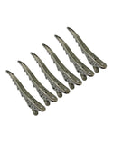 Hair Clips Stainless Steel (6 Pcs) - Stylish Hair