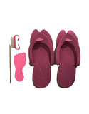 Disposable Slipper Set (With Manicure Brush)