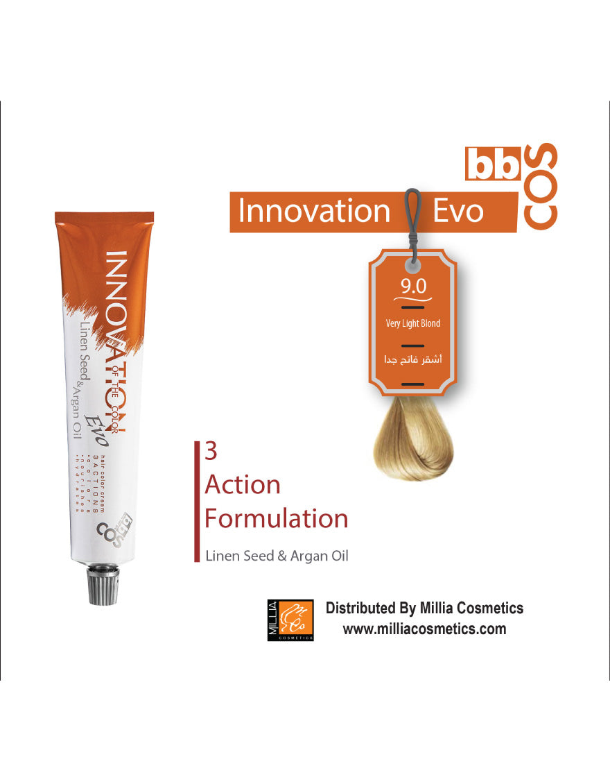 Innovation Hair Color 100 ml- 9.0