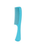 Boreal Family Comb Italy with Handle -671/B - Blue - Versatile and Practical Hair Comb