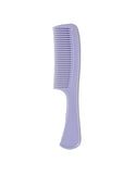 Boreal Family Comb Italy with Handle -671/B - Purple - Effortless Detangling and Styling