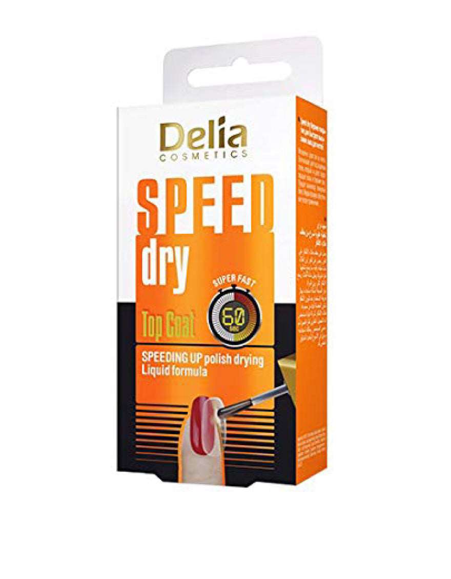 Delia Topcoat - SPEED DRY for nails 11ml