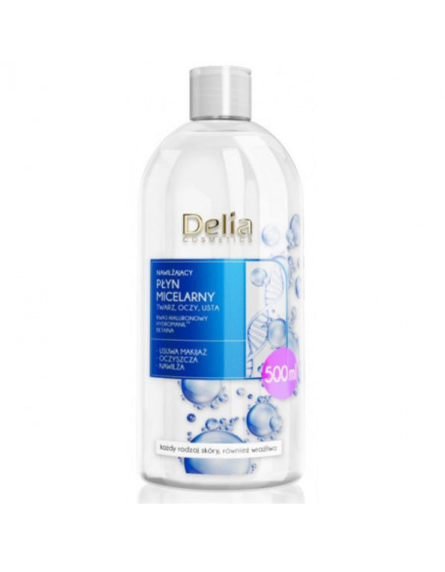 Delia Moisturizing Micellar Water 500ml - Blue