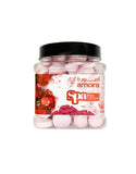 Amora Spa Nail and Foot 800 Gm Fizzy Tablets - Rose - Refreshing Foot Soak