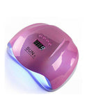 Nail lamp with UK plug 54W Sun X - Metallic Pink